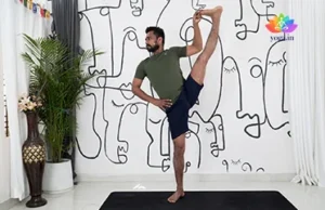 Utthita Hastapadangusthasana (Extended Hand-To-Big-Toe Pose)