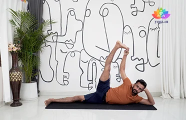 Thumbnail featured image  Anantasana(Vishnu pose)