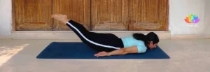 Banner Shalabhasana