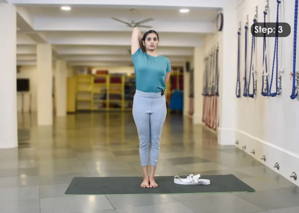 Gomukhasana Step 3