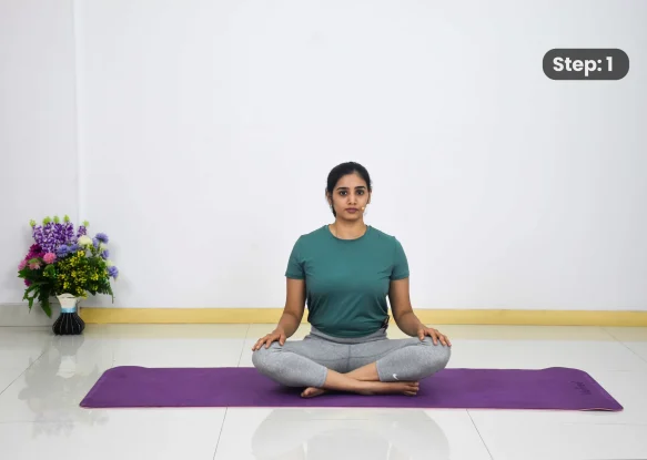 Purvottanasana(step 1)