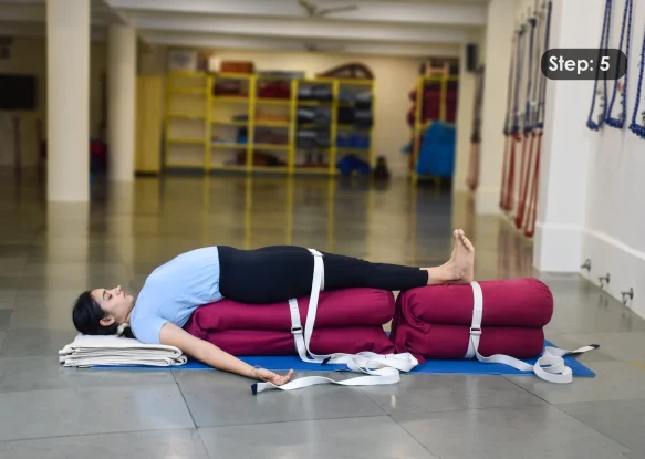 Setubandha Sarvangasana Step 5