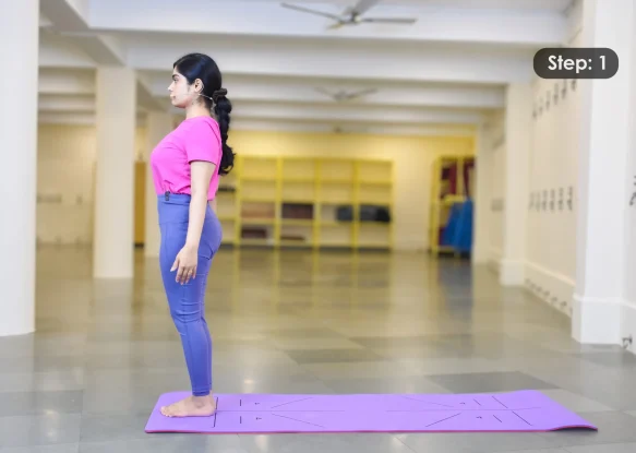 Surya Namaskar Step 1