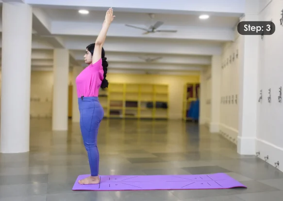 Surya Namaskar Step 3