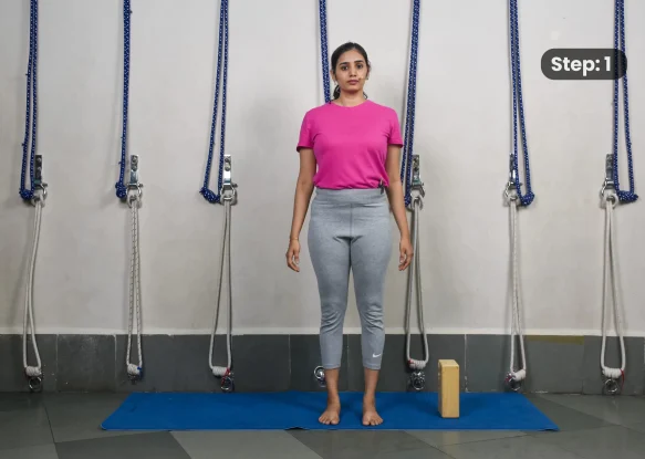 Tadasana(step 1)