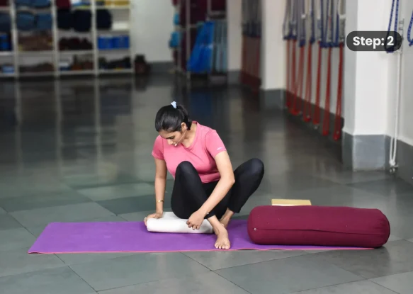 Upavistha Konasana(step 2)