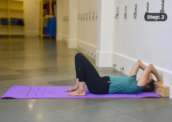 Urdhva Dhanurasana(step 3)