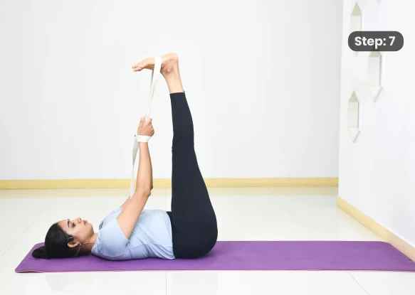 Urdhva Prasarita Padasana(step 7)