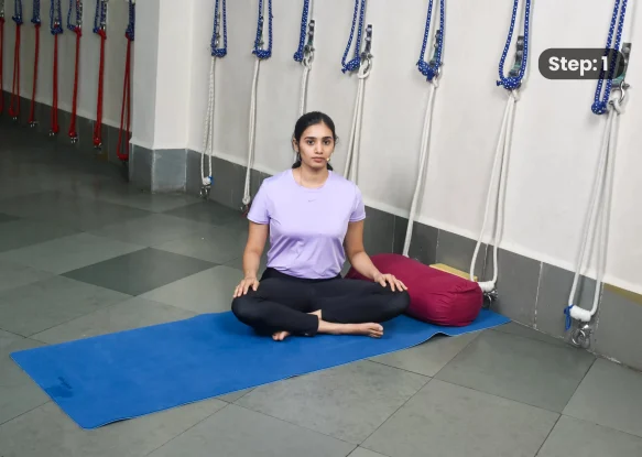 Viparita Karani(step 1)
