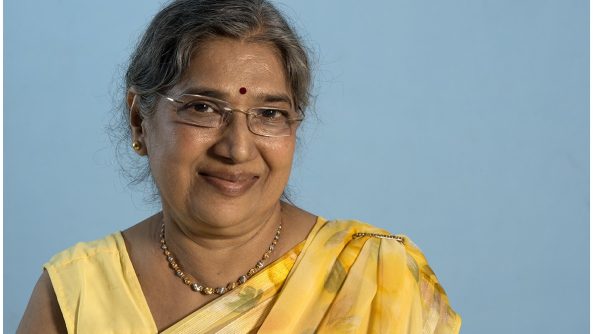 Smt. Hansaji Jayadeva Yogendra interviewed by yoga.in (Photo Coni Hörler)